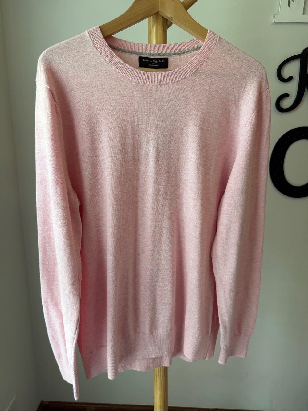 Banana Republic Eco Sweater NEW Pink Pullover Women’s Size Large Top